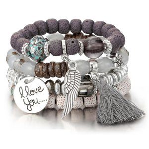 I Love You Bracelet Set - Lox